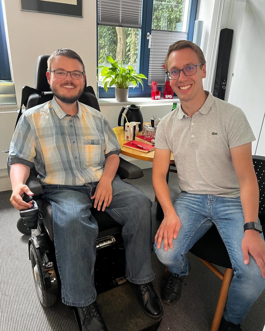 Constantin mit Herrn Rosenbaum